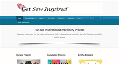 Desktop Screenshot of getsewinspired.com